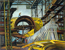 painting titled Chubb